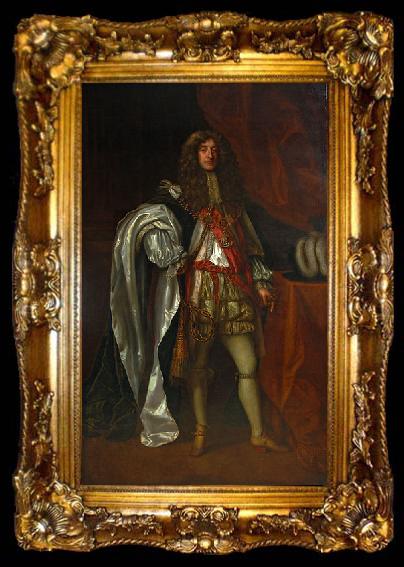 framed  Sir Peter Lely James II as Duke of york, ta009-2
